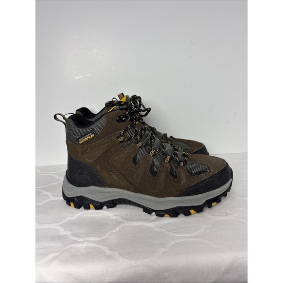 Skechers Other - Skechers Rickter Branson Shoes Mens Size 8 Khaki Black Hiking 204910/KHK
